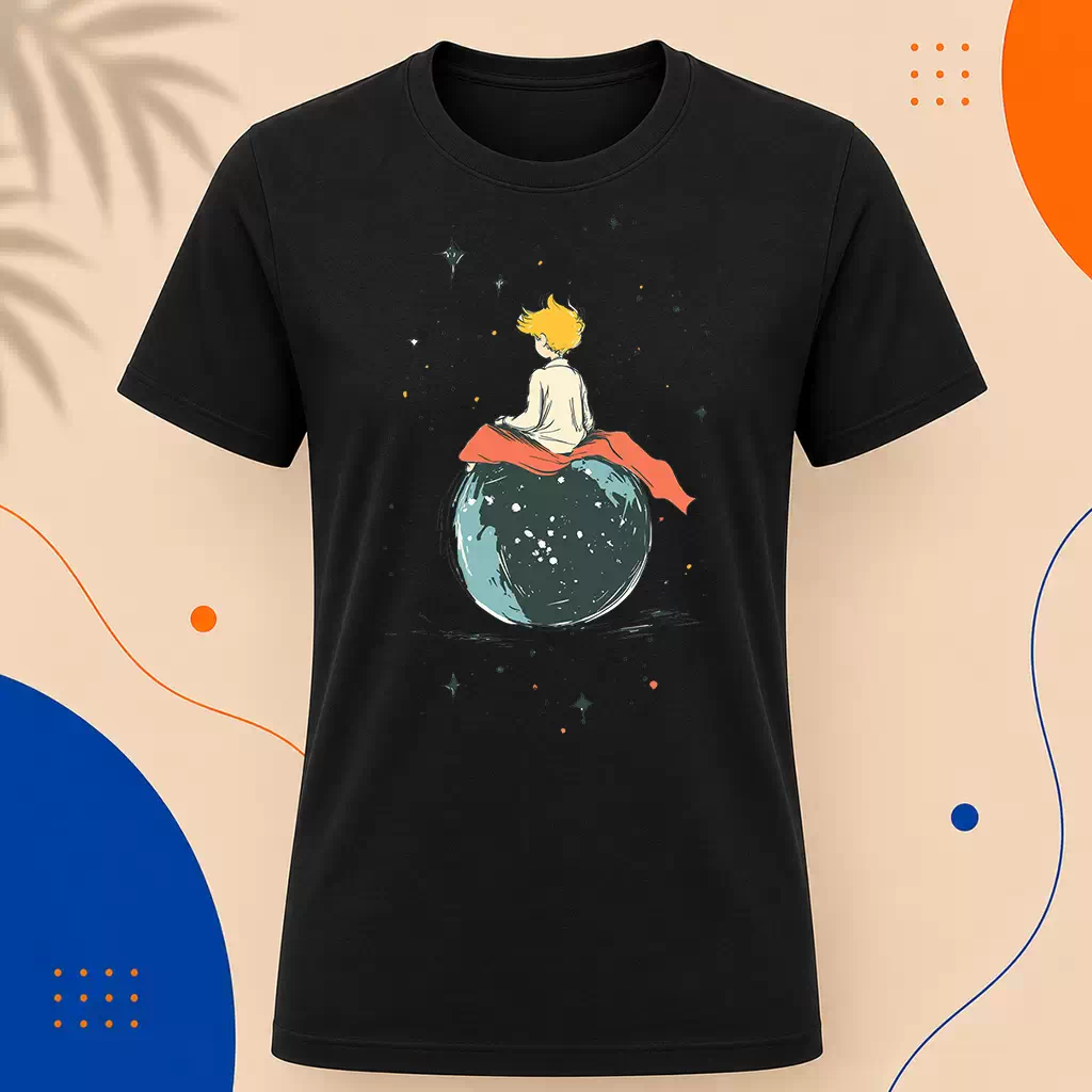Pánské tričko - Začátek cesty - Malý princ - Le petit prince